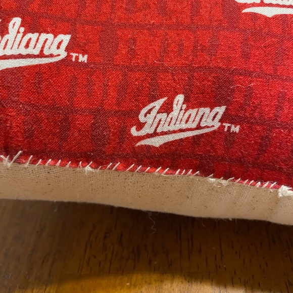 Indiana University canvas pillow Hoosiers football basketball IU - Picture 5 of 7